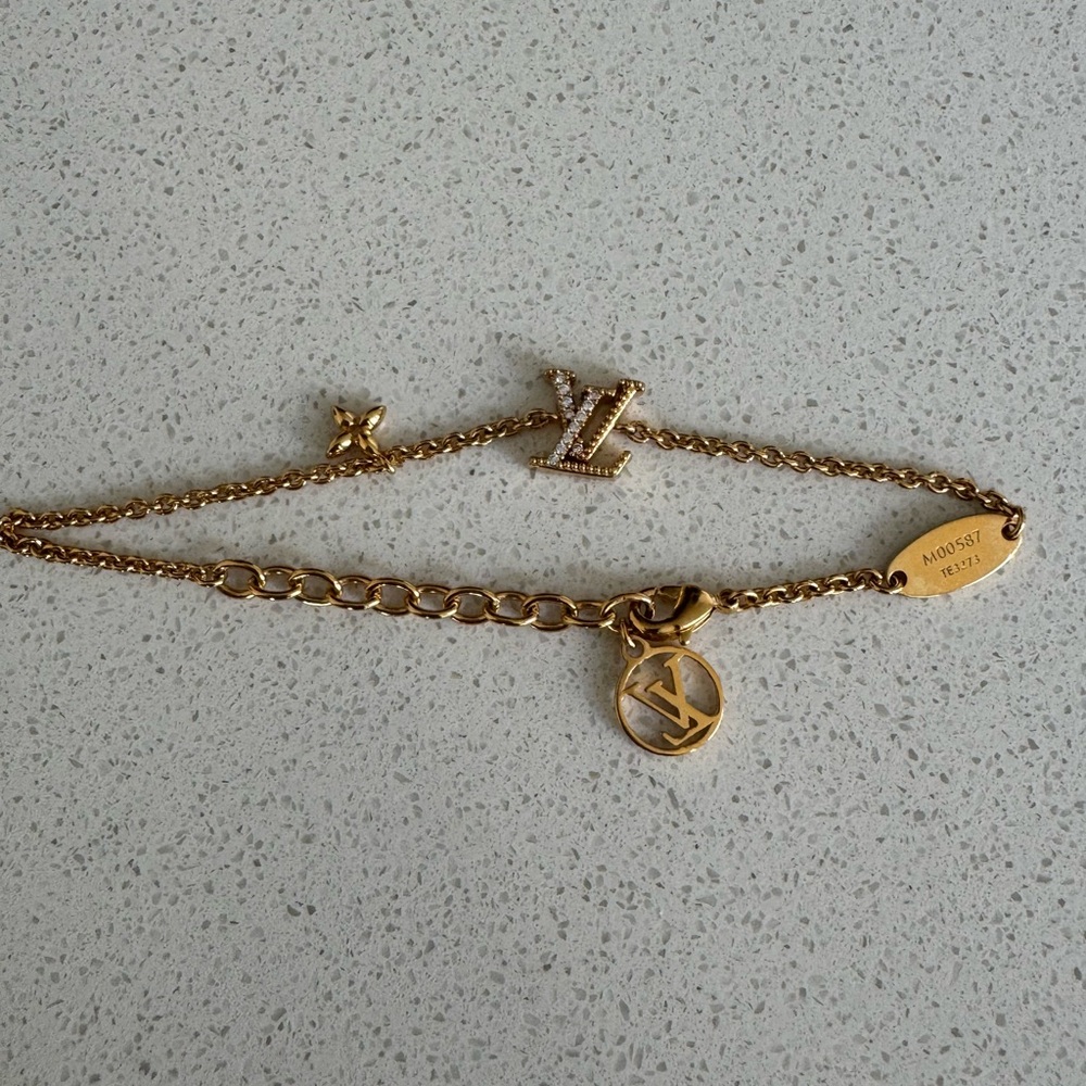 Louis Vuitton Gold Bracelet